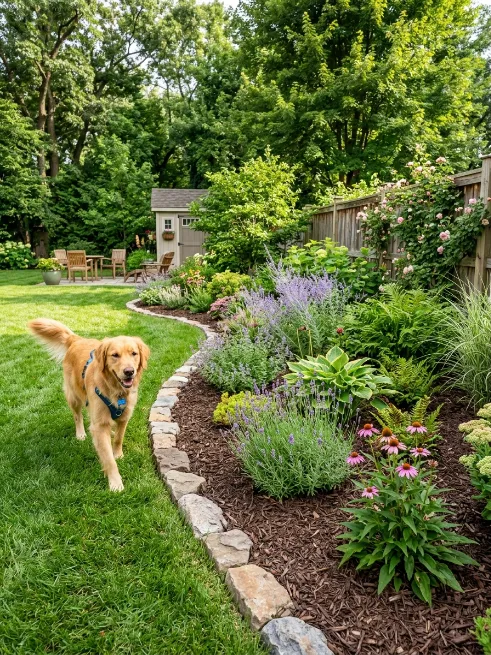 A non toxic mulch choice