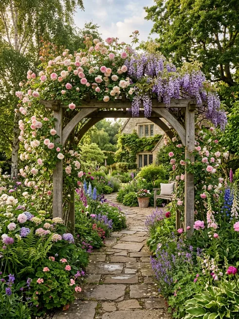 Add a pergola or arbor