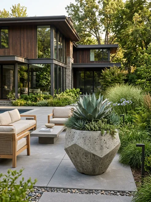 Add a statement planter