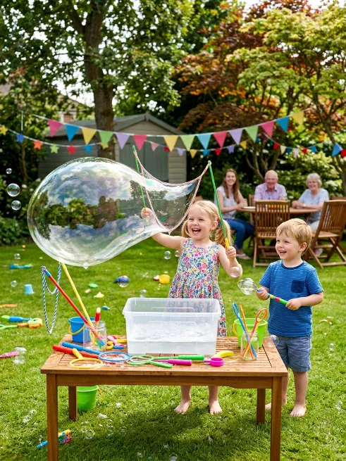 Bubble station