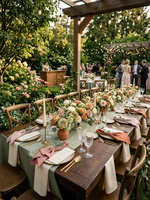 Choose a pastel or earthy color palette