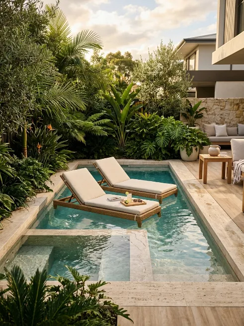 Cocktail pool