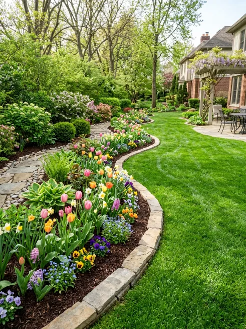 Edge your garden beds