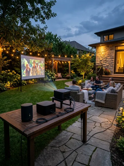 Getting your projector and sound right