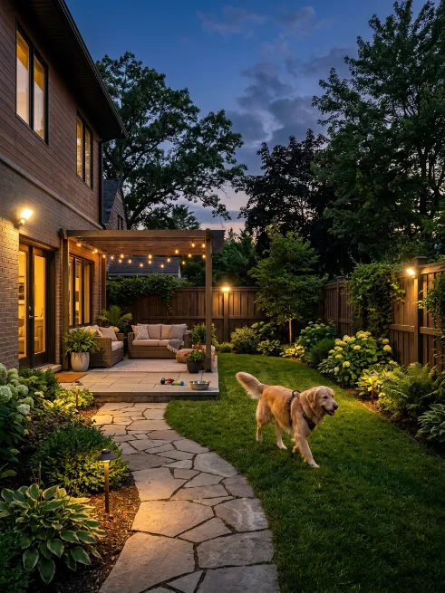 Motion sensor lighting