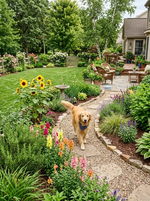 Pet safe landscaping