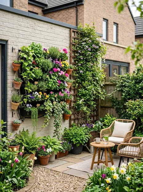 Set up a vertical garden