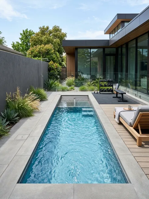 Skinny dipping pool (endless pool)