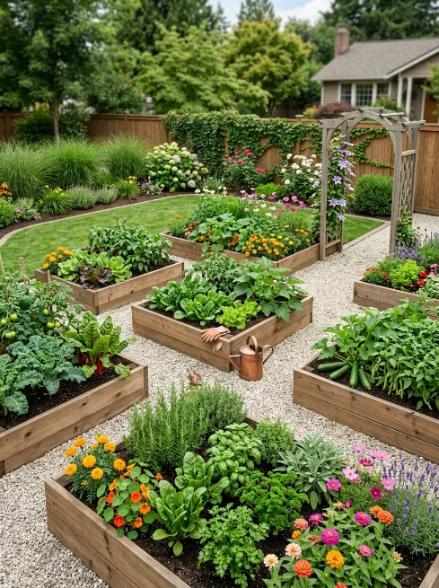Use raised garden beds